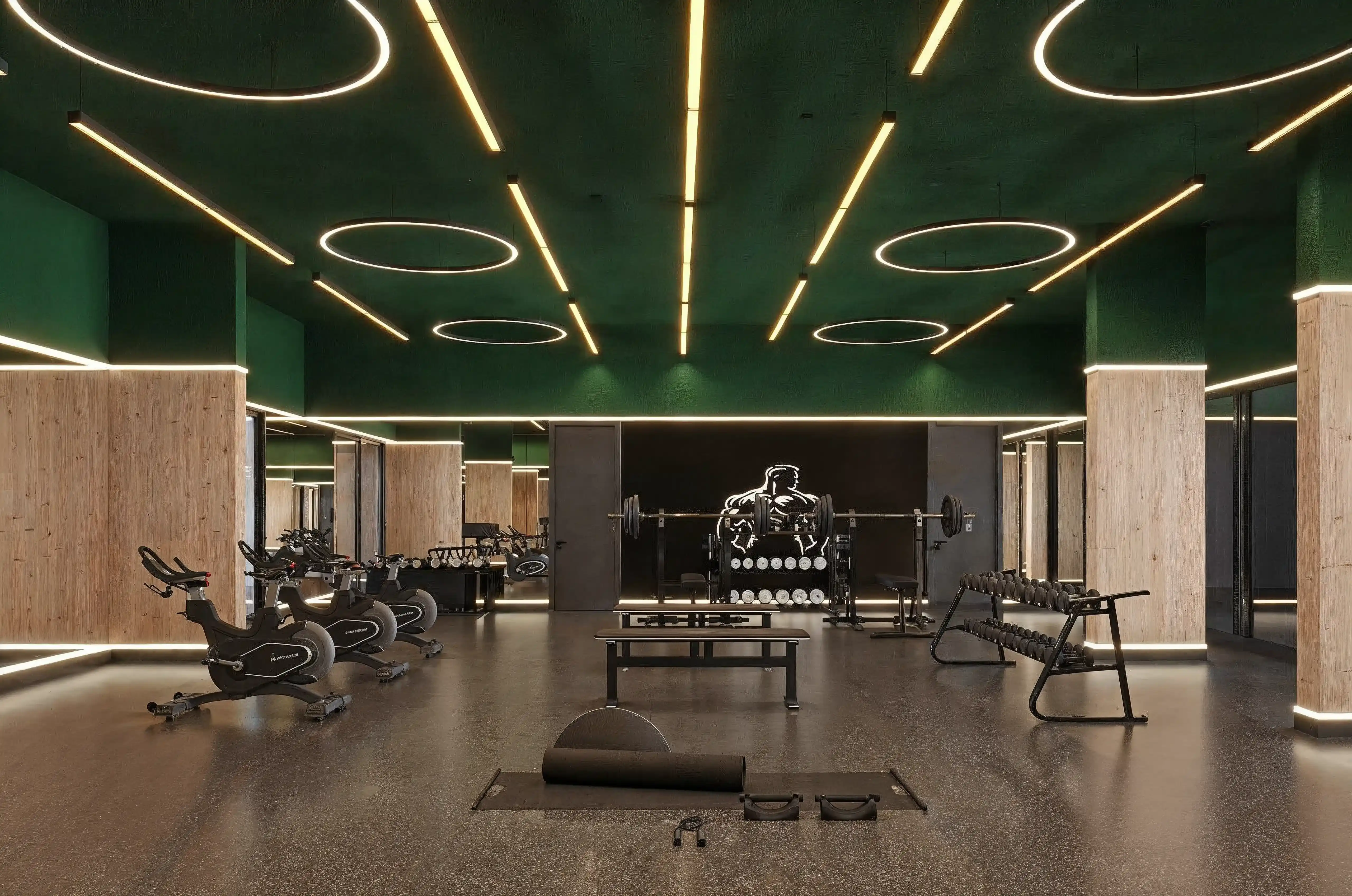 Kids play area with safe and fun activities